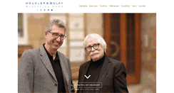 Desktop Screenshot of haeuslerundbolay.de