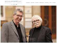 Tablet Screenshot of haeuslerundbolay.de